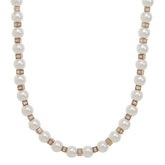 Pearl baguette necklace