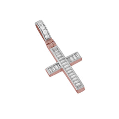 Baguette Cross Pendant