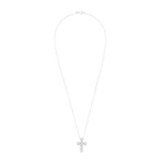 Insane&co Iced Up Cross (Blue) Pendant