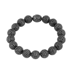 Insane&co Black Ball Bracelet