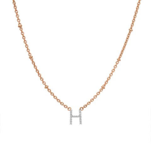 H letter pendant